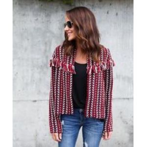 Vici Collection Lagerfeld Tweed Jacket